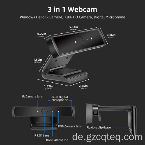 1080p HD USB Webcam Video Webcam